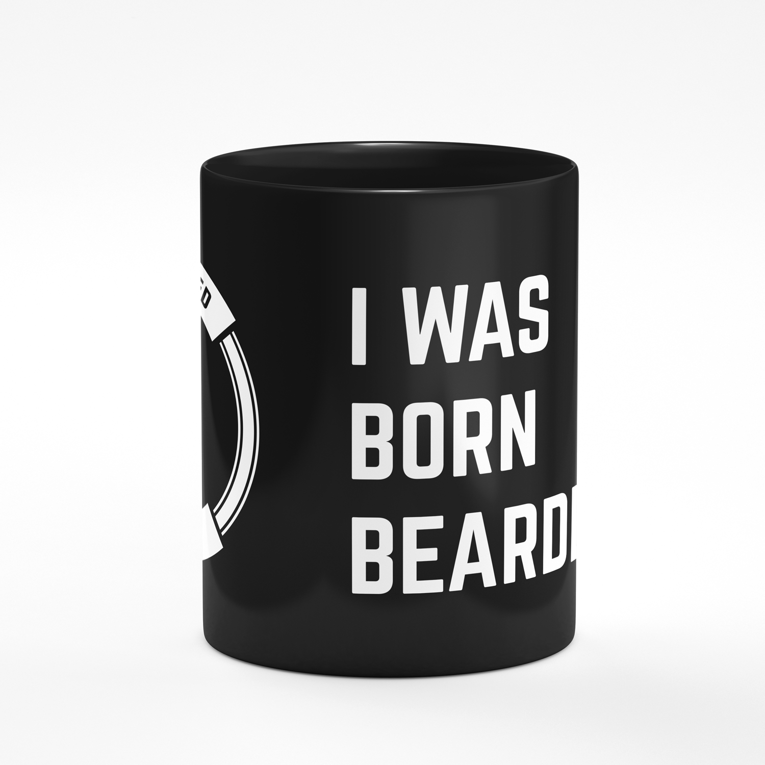 Bazarville Bornbearded Black Born Bearded Mug