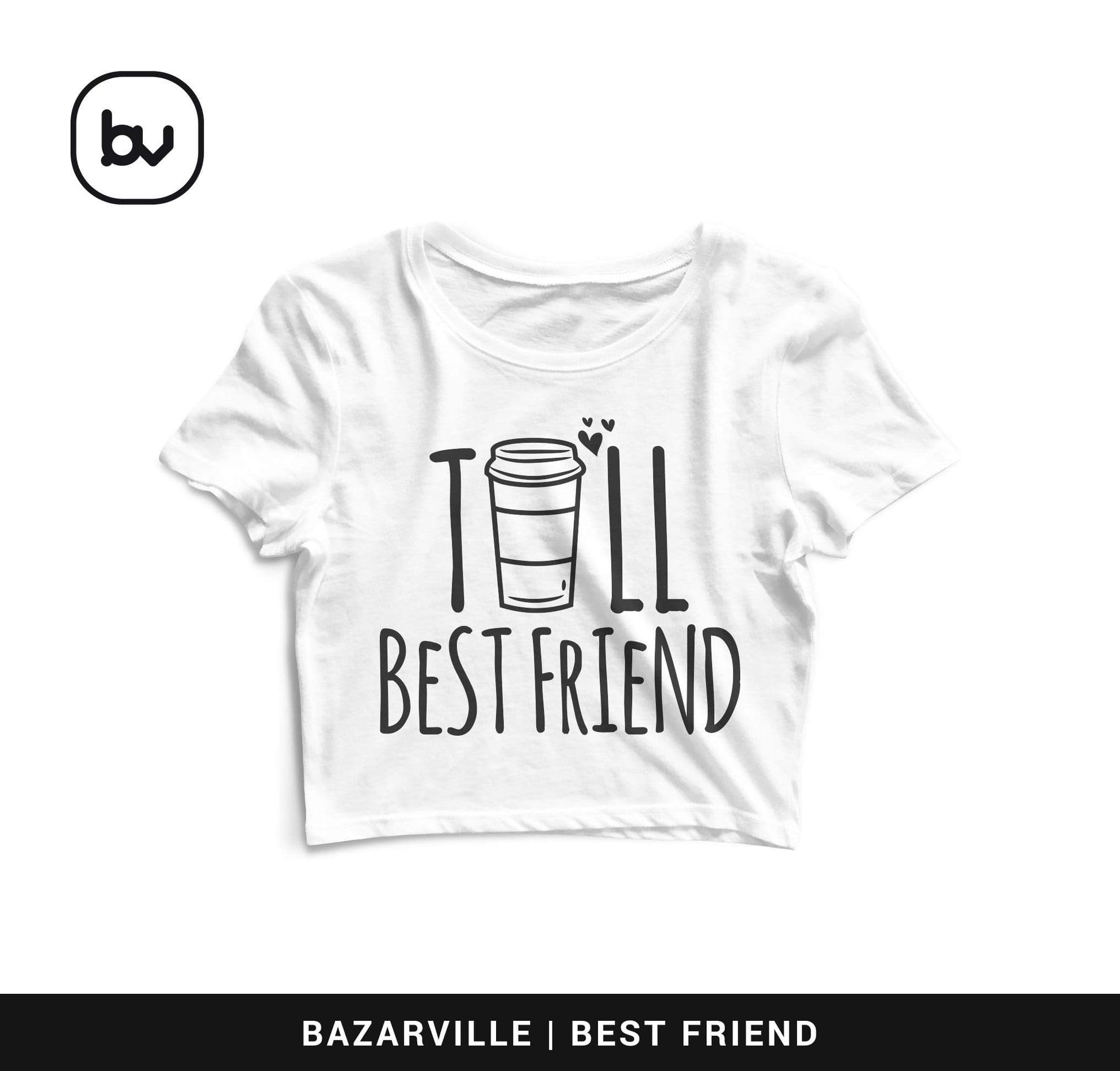 Bazarville Crop Design S / White Tall Friend