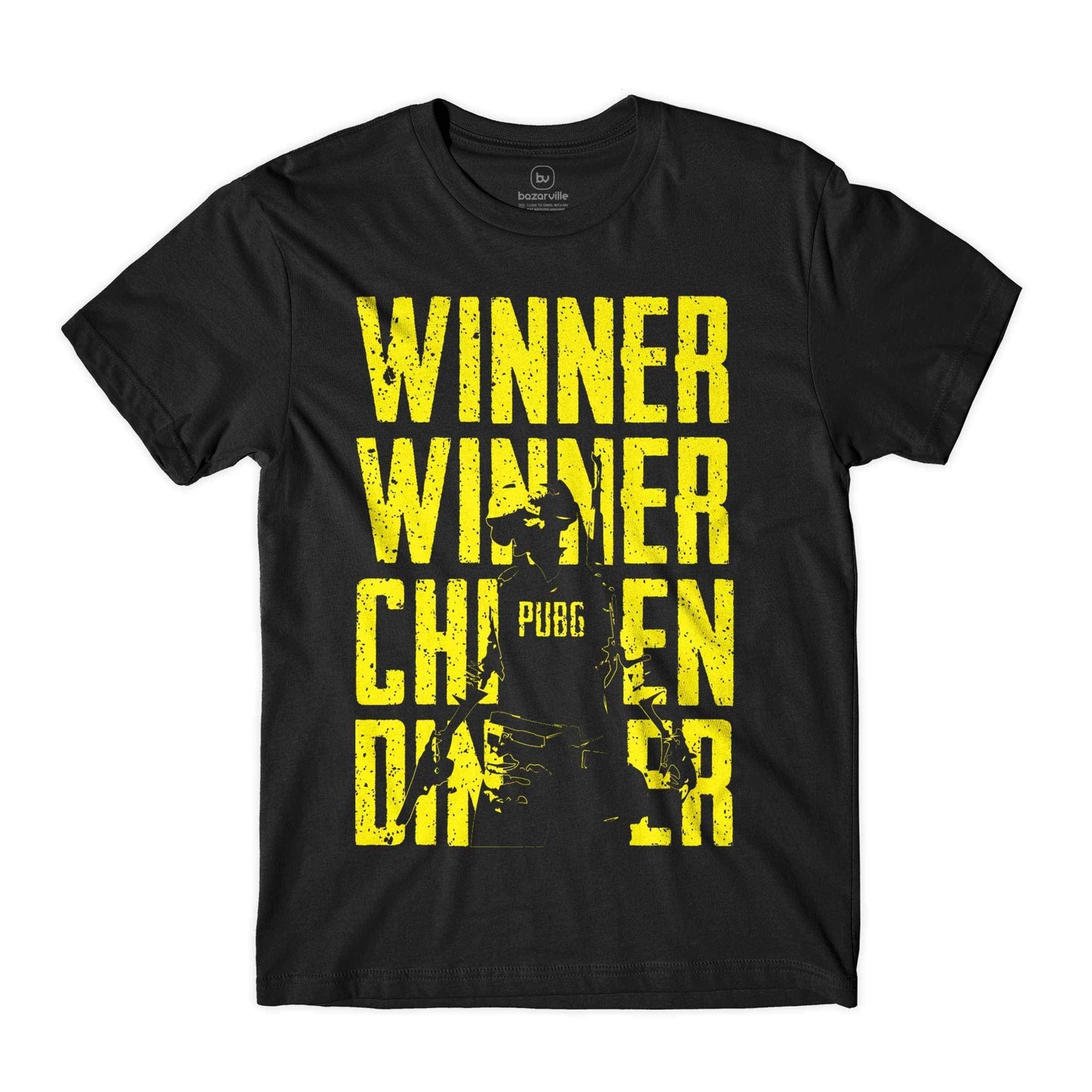 Bazarville Customer S / Black PubG - Winner Winner Chicken Dinner - Boy
