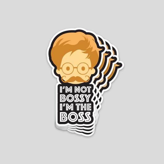 Bazarville Sticker Bossy Boss - Sticker