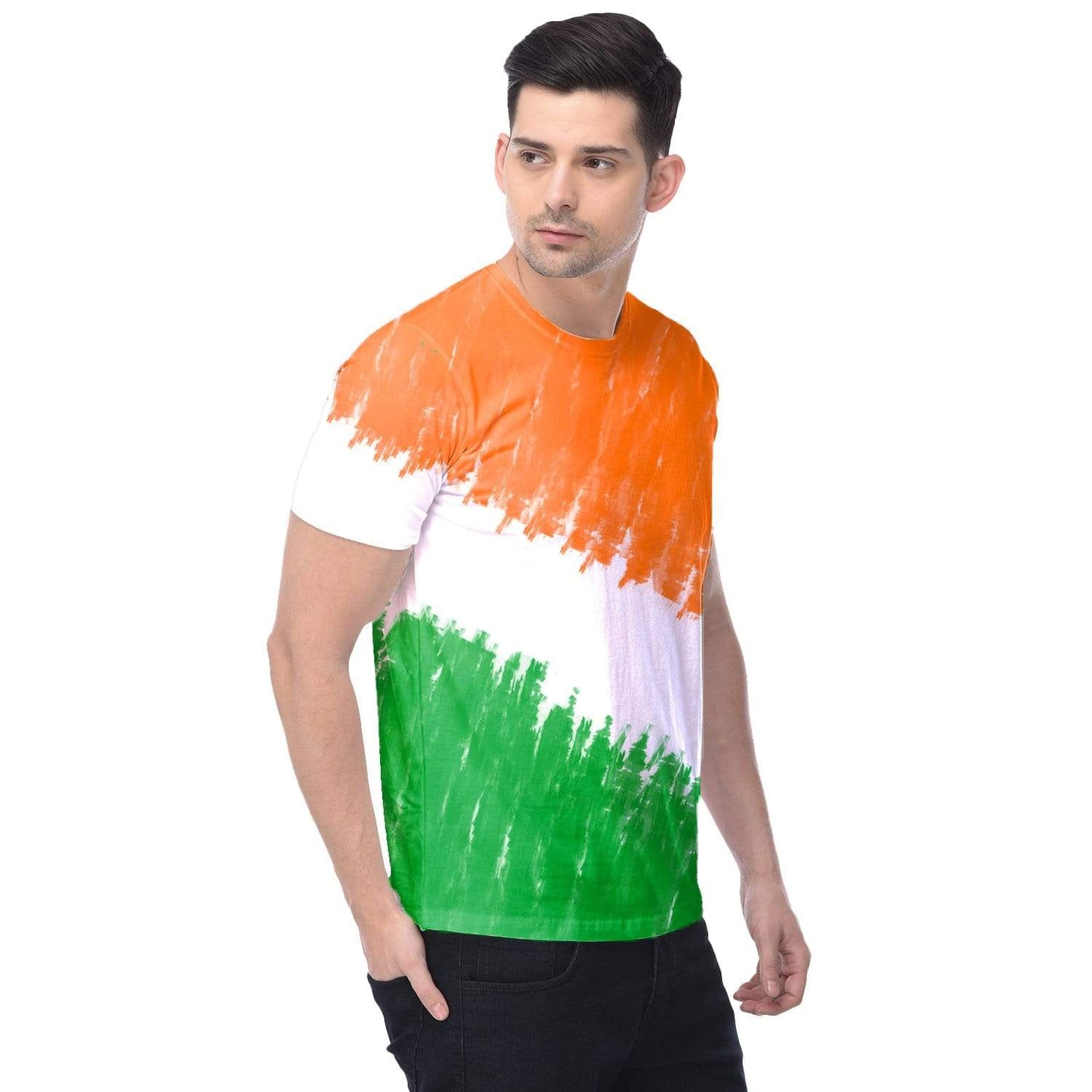 Bazarville Tie Dye Made in India Tie Dye Unisex Tshirt