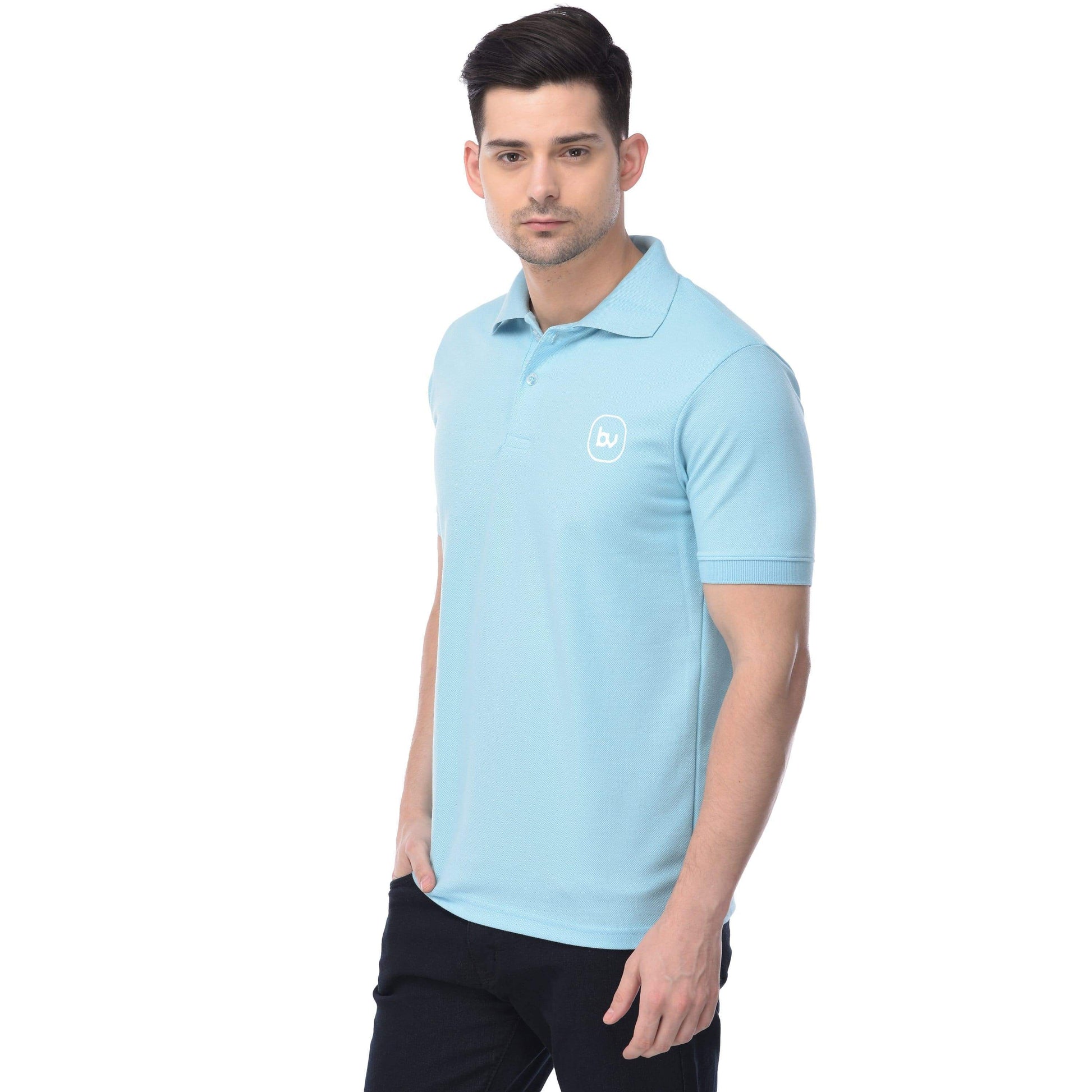 Bazarville Void POLO S / UNISEX Baby Blue Polo