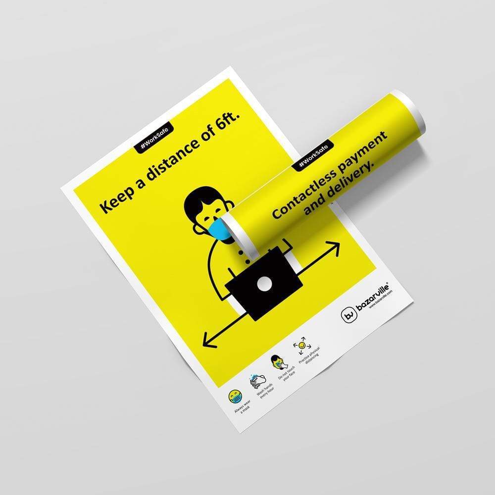 Work Safe | Set of 25 A4 Posters