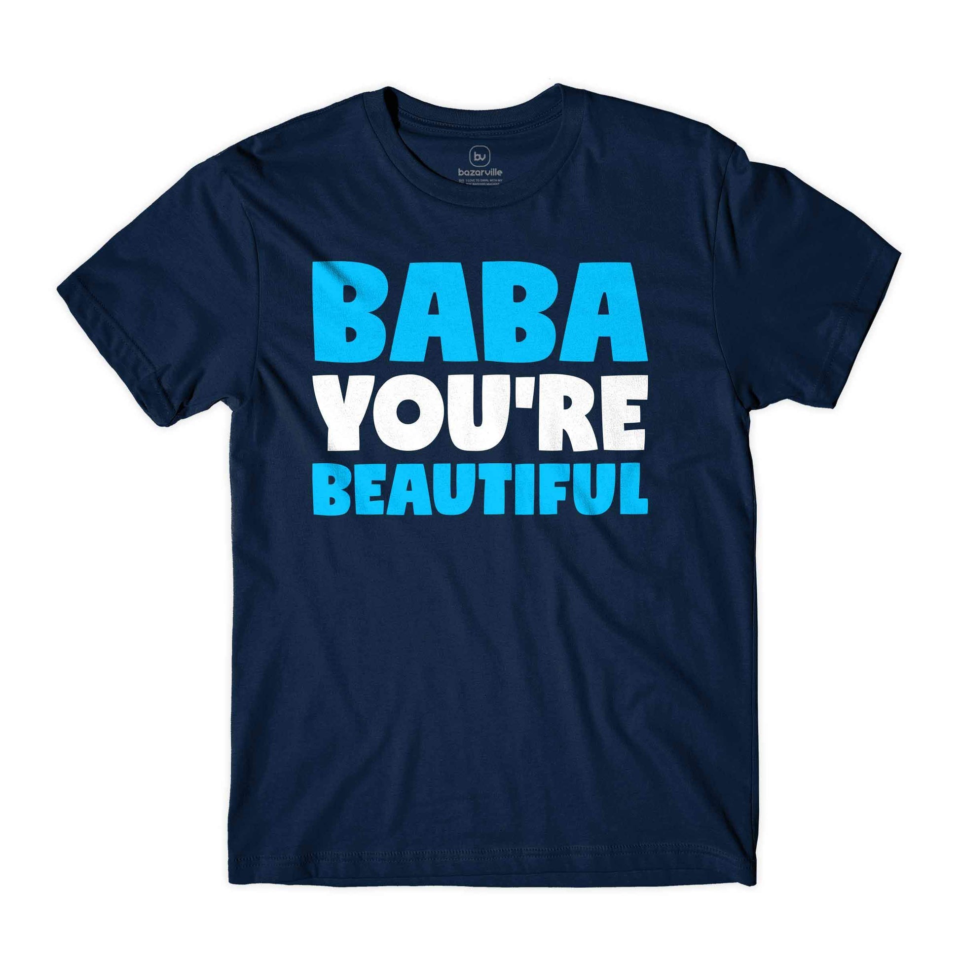 Bazarville XS / MEN / Navy Blue Baba You're Beautiful